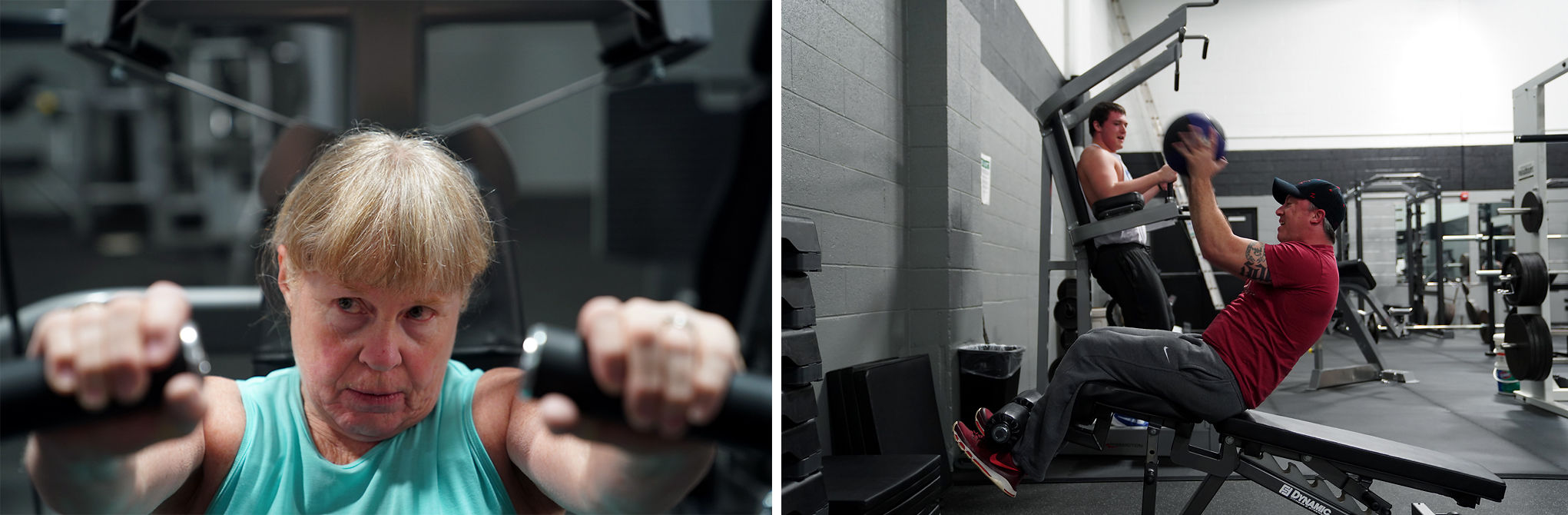 Gym Diptych